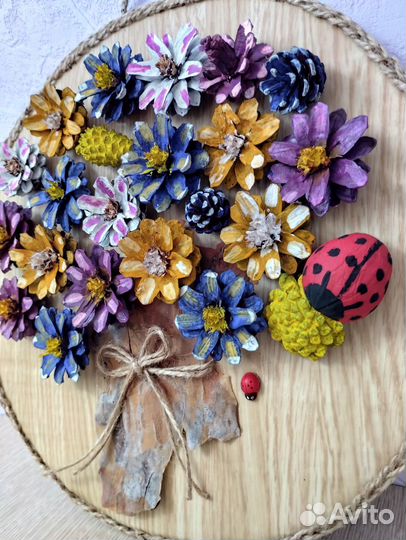 Поделки из шишек