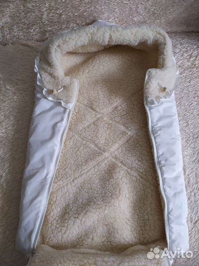 Зимний конверт в коляску