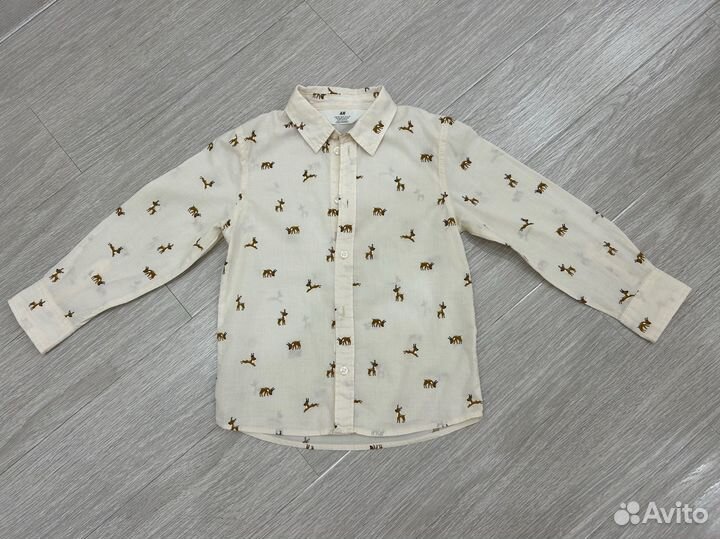 Рубашка hm 104 110