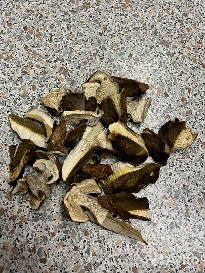 Грибы белые сушеные 2024 год