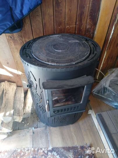 Печка под казан, в дом