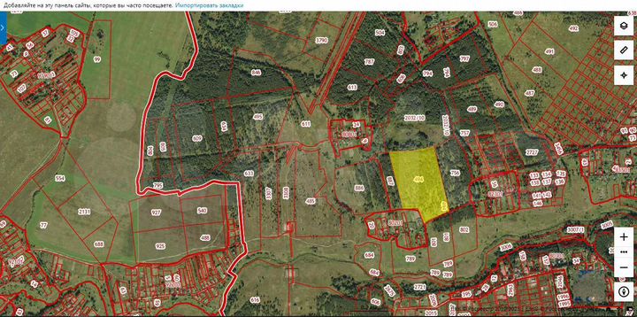 Участок 8,09 га (ИЖС)