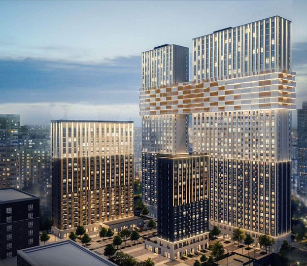 1-к. квартира, 48,2 м², 36/43 эт.