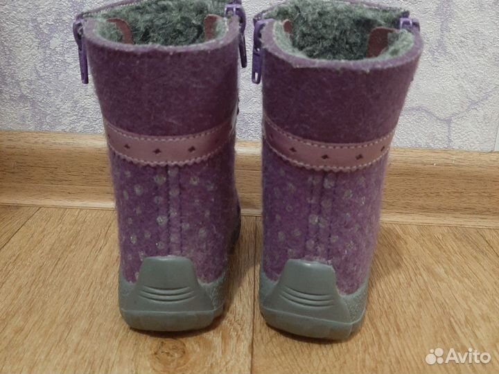 Валенки котофей для девочки 22