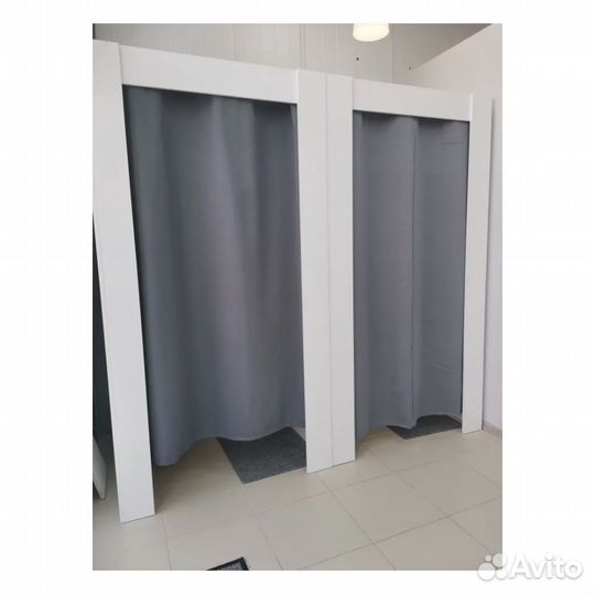 Штора в примерочную / дверной проем