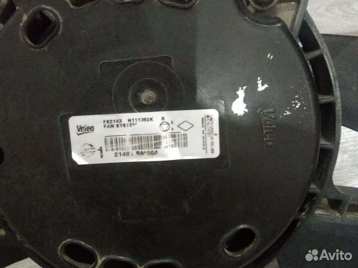 Диффузор вентилятора Nissan Qashqai