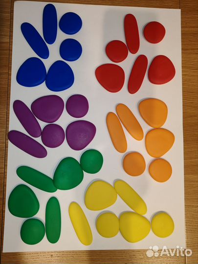 Набор EDX Education Радужные камешки