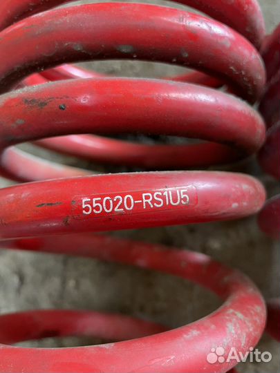 Пружины задние nissan teana Nismo