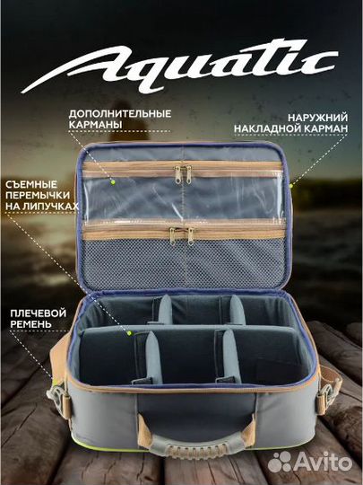 Сумка рыболовная для катушек и принадлежностей