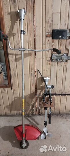 Триммер бензиновый бу