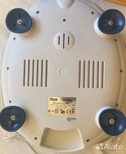 Массажная ванночка для ног vitek VT-1389 G