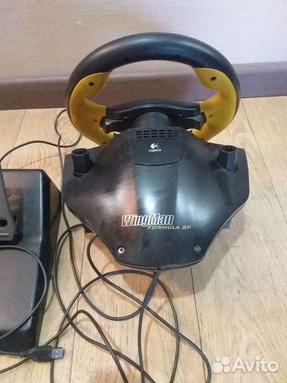 Logitech Wingman Formula GP руль и педали