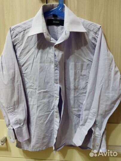Рубашки для школьника Б/у, рост 128-134-140 см