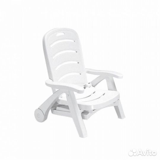 Шезлонг Folding пластиковый Stella Di Mare