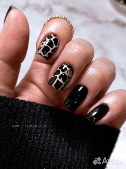 Маникюр,укрепление ногтей,дизайны