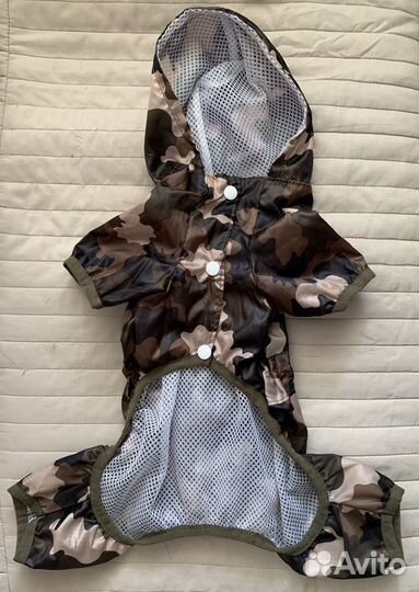 Дождевик для собак мелких пород