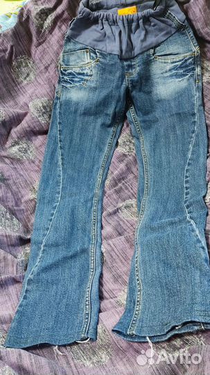 3 вещи. Джинсы для беременных 44