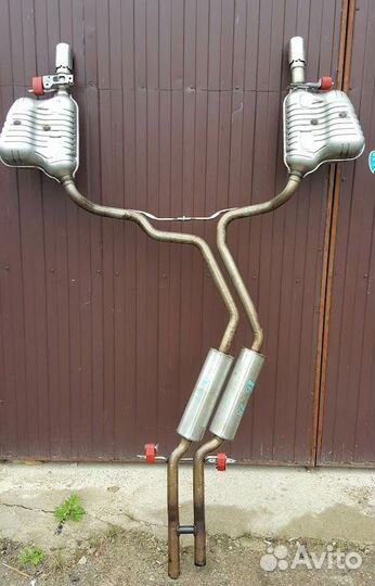 Глушитель основной Audi A6 C6 (2.8 BDW)