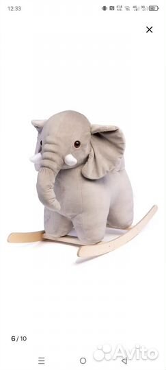 Детская качалка слоник
