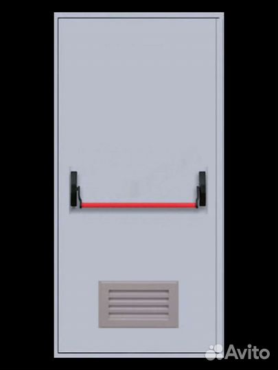 Противопожарная дверь с системой Антипаника EI60