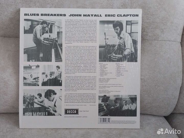 John Mayall with Eric Clapton