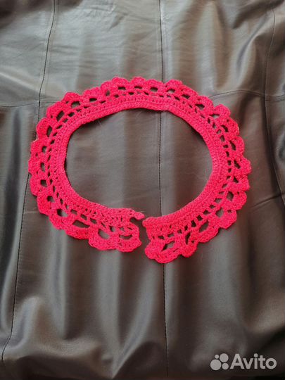 Вязаные воротнички