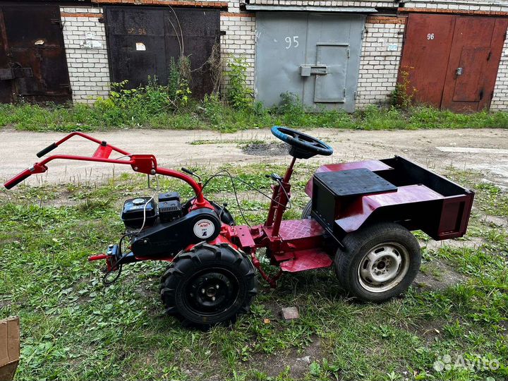 Мотоблок агат с адаптером