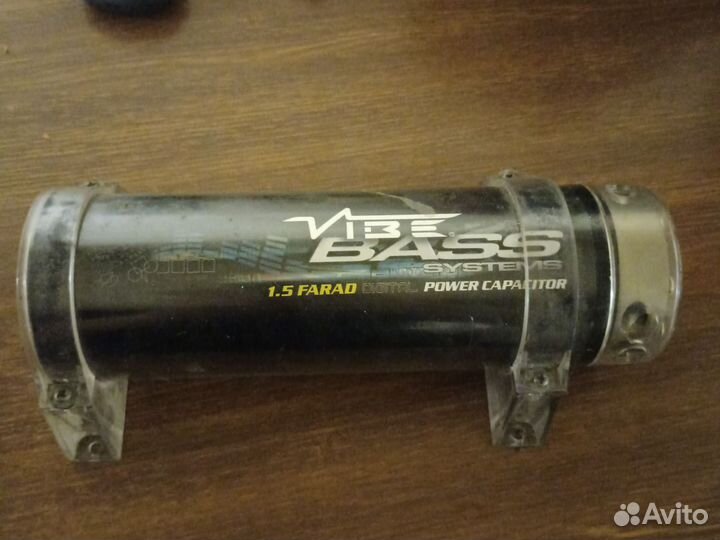 Конденсатор автозвук Vibe Bass 1.5 farad