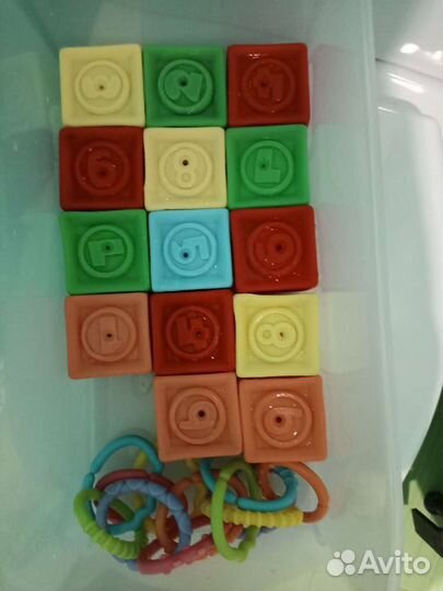 Развивающий кубик baby go
