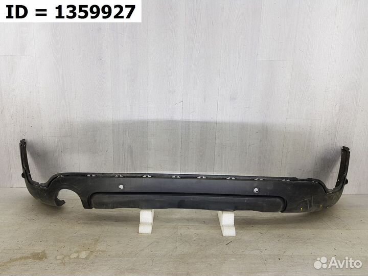 Спойлер заднего бампера mini Countryman