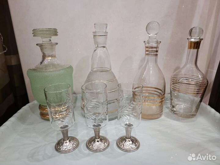 Посуда из серванта