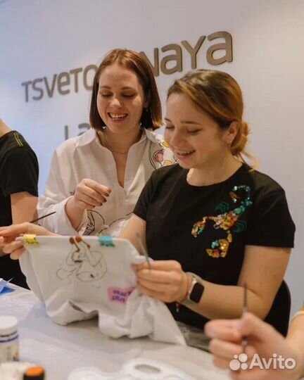 Мастер класс по росписи одежды. Кастом