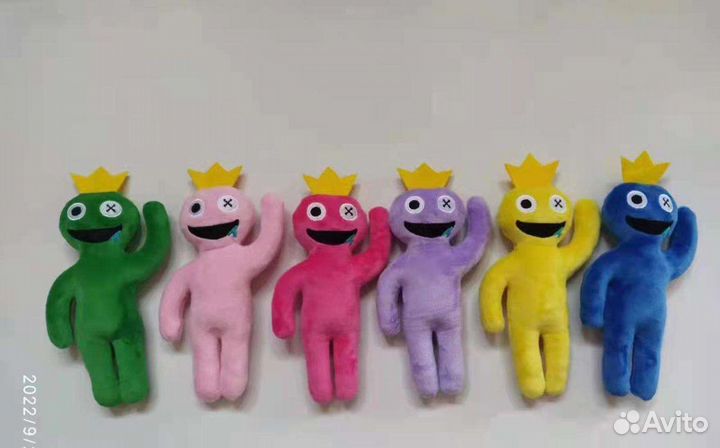 Друзья игрушки радужные