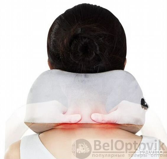 Массажер - подушка для шеи U-shaped massage оптом