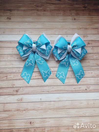 Банты для волос на резинке
