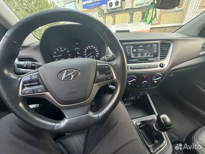 Hyundai Solaris 1.6 МТ, 2018, 116 000 км