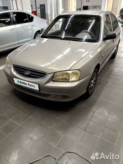 Hyundai Accent 1.5 AT, 2008, 263 896 км