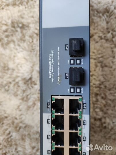 Коммутатор свитч HP 1810G - 24 он же J9540A
