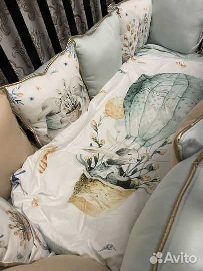 Бортики на кроватку