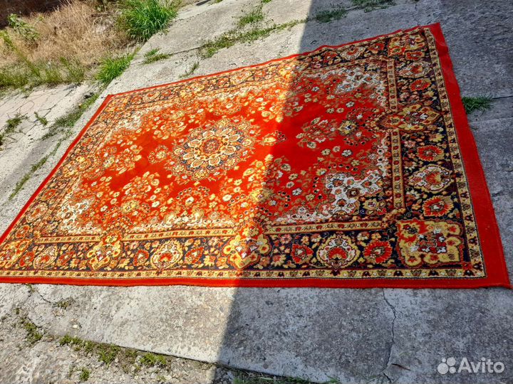 Ковер шерстяной СССР, размер 290х190