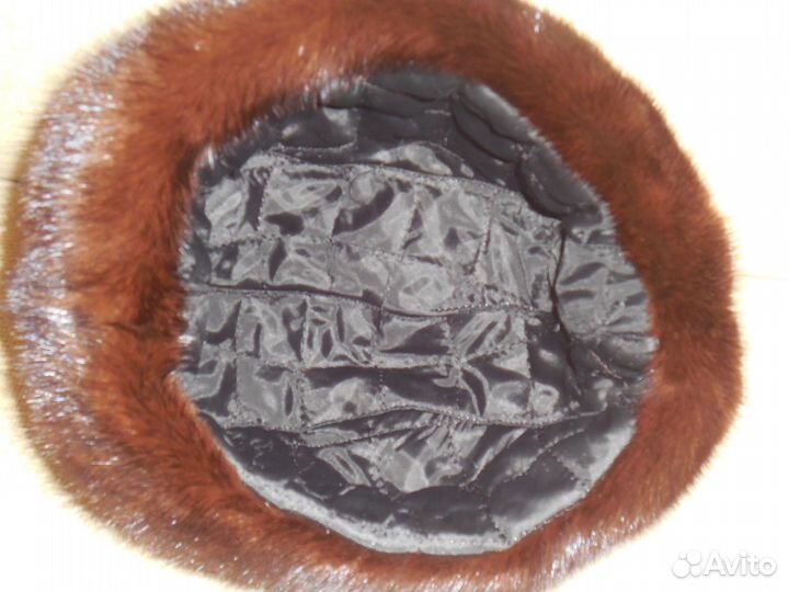 Шапка норковая (мягкая) в отличном состоянии