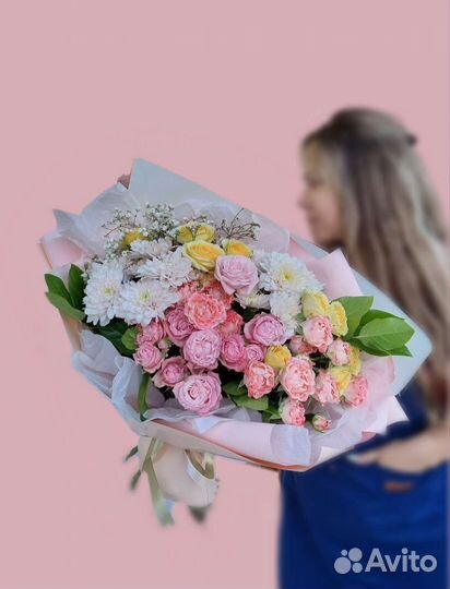 Букет цветов нежный