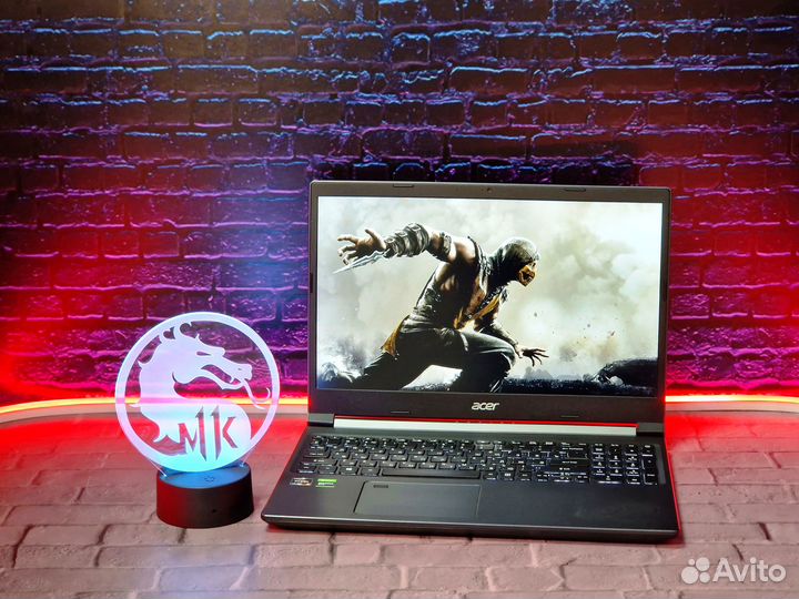 Ноутбук Acer Ryzen 5 GTX1650 16Gb SSD 512Gb IPS