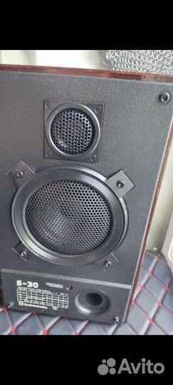 Аккустические колонки радиотехника S-30 (рест )