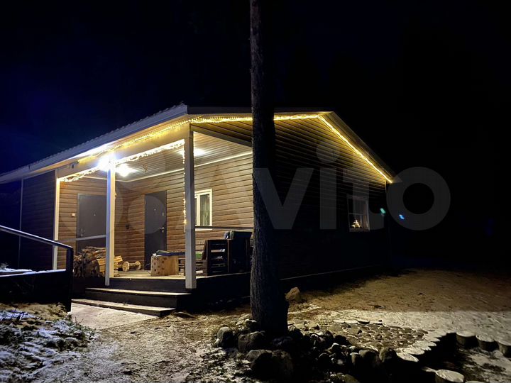 Коттедж 56 м² на участке 25 сот.