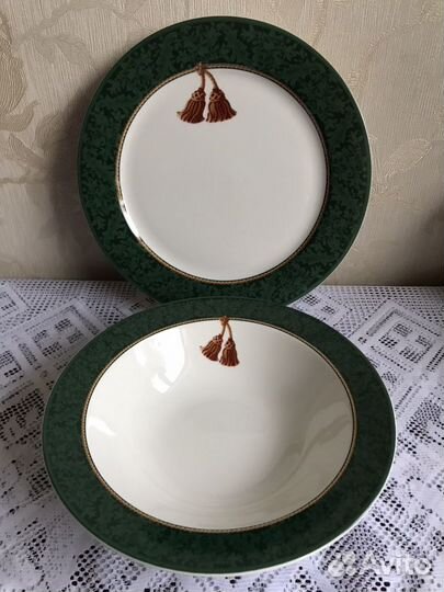 Тарелка фарфор блюдо салатник Hankook Индонезия