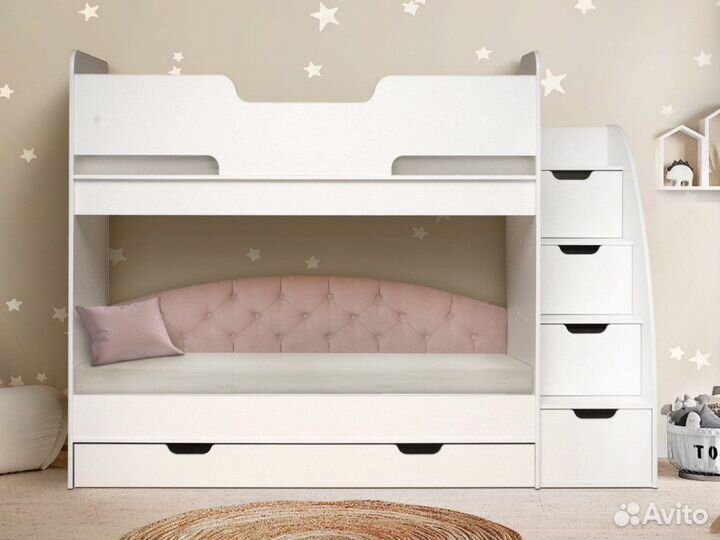 Кровать двухьярусная