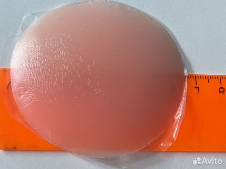 Силиконовые накладки на грудь 6,5 см