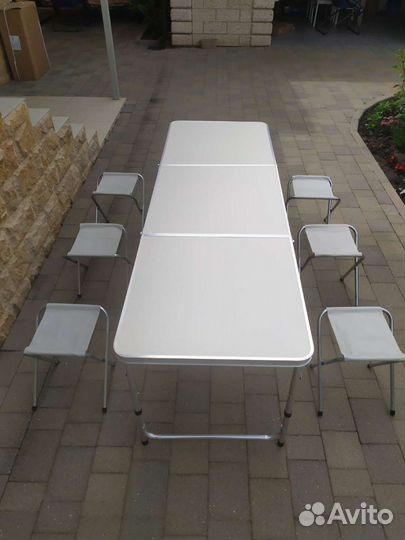 Столы складные туристические 1+4; 1+6