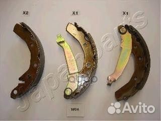 Колодки торм.бар.chevrolet spark 0.8-1.0 05/DA